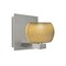 Besa Lighting Keno Vanity, Gold Sand, Satin Nickel Finish, 1x3W LED 1WF-KENOGD-LED-SN - alternate 1